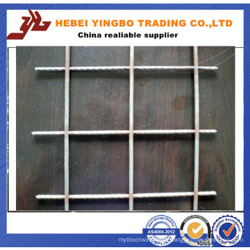 Solid Reinforcing Galvanized Steel Construction Welded Wire Mesh